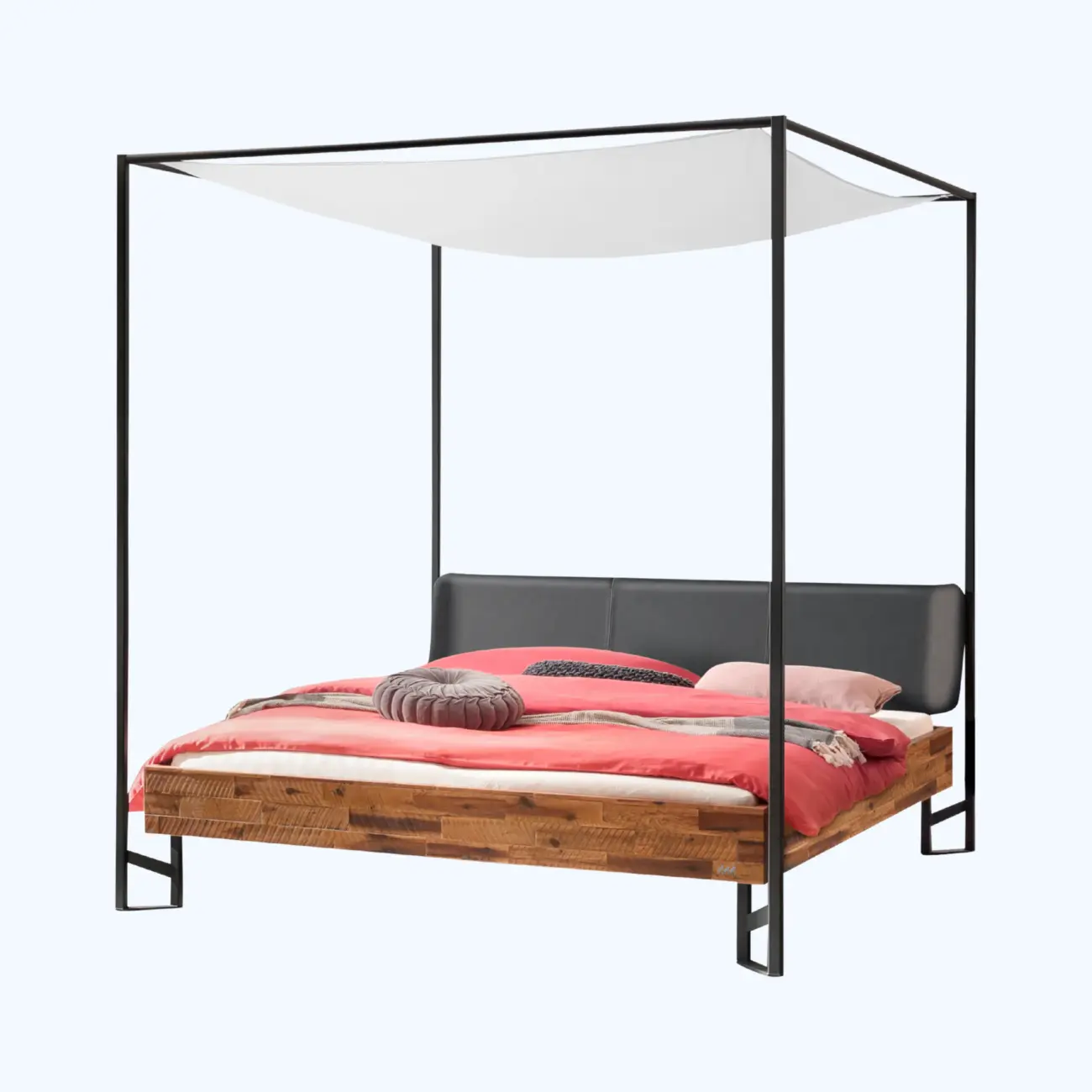 Hasena Himmelbett Bogina Industrial Akazie