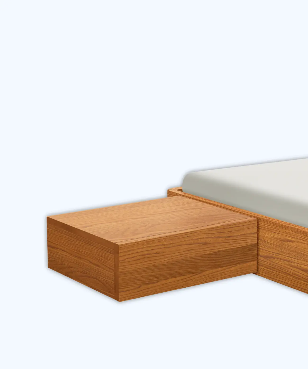 Hasena Nachttisch Caja aus Massivholz Woodline 1 Hasena Nachttisch Caja aus Massivholz Woodline