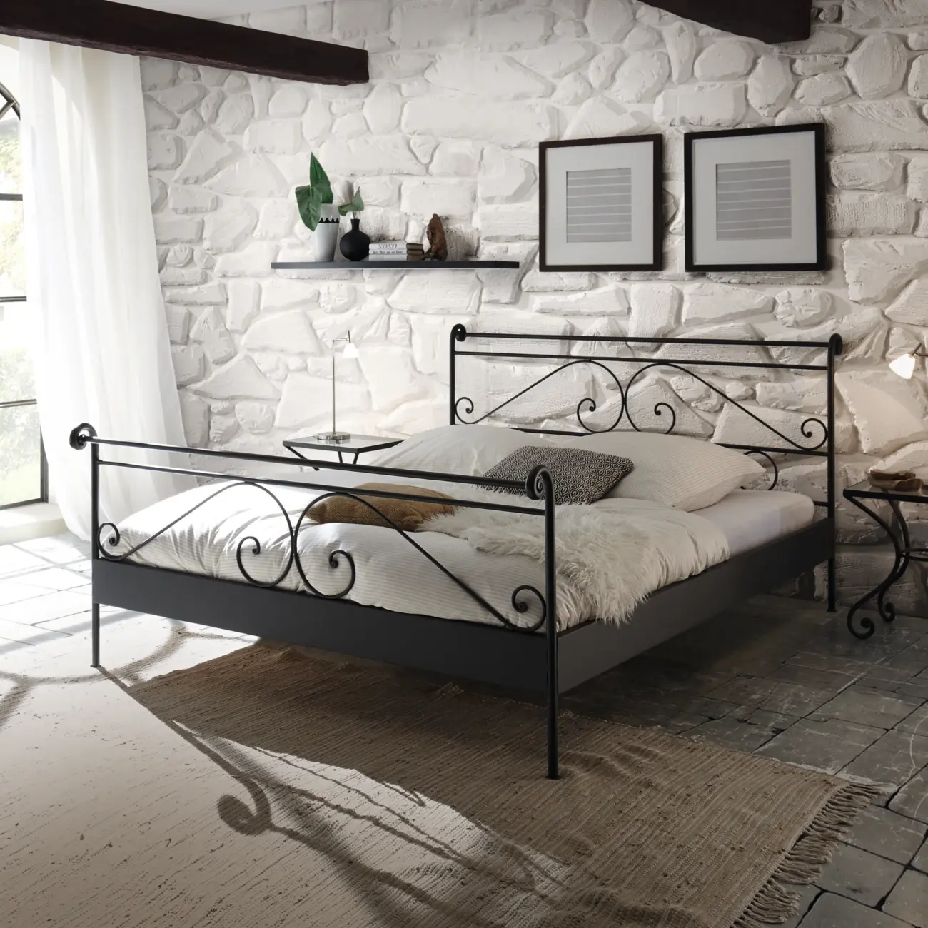 Klassisches Metallbett Hasena klassisch Cerete 14 Romantic – Bild 2