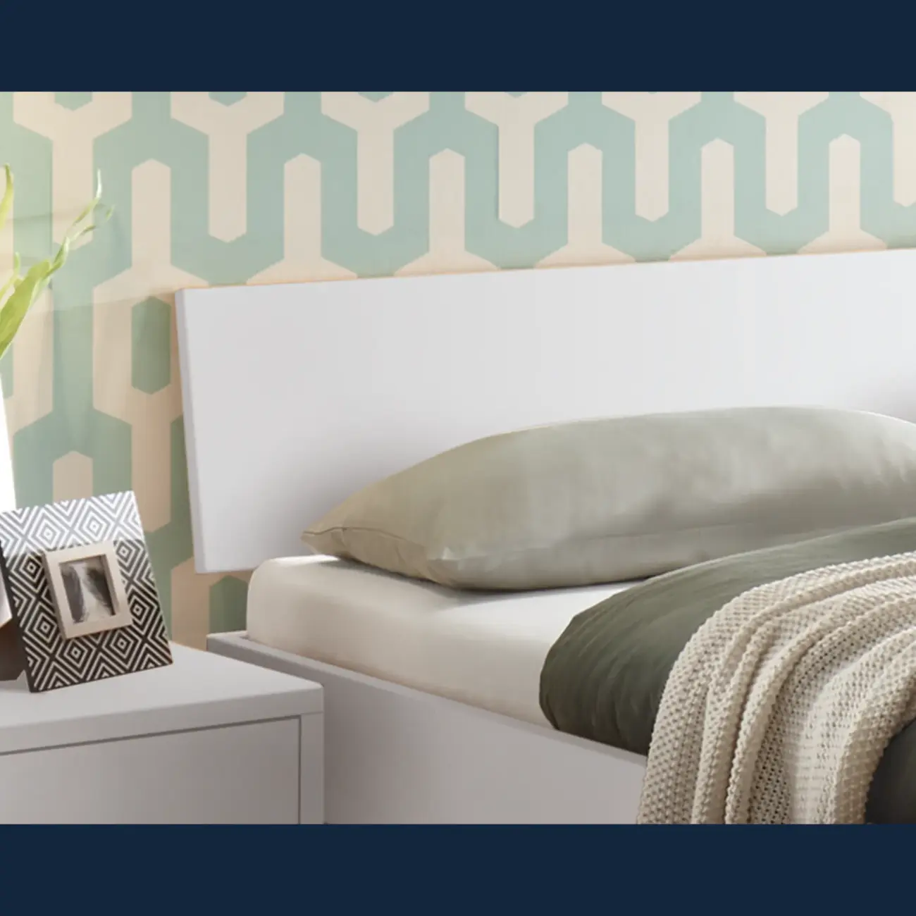 Bett Hasena Modern Forti Trento – Bild 4