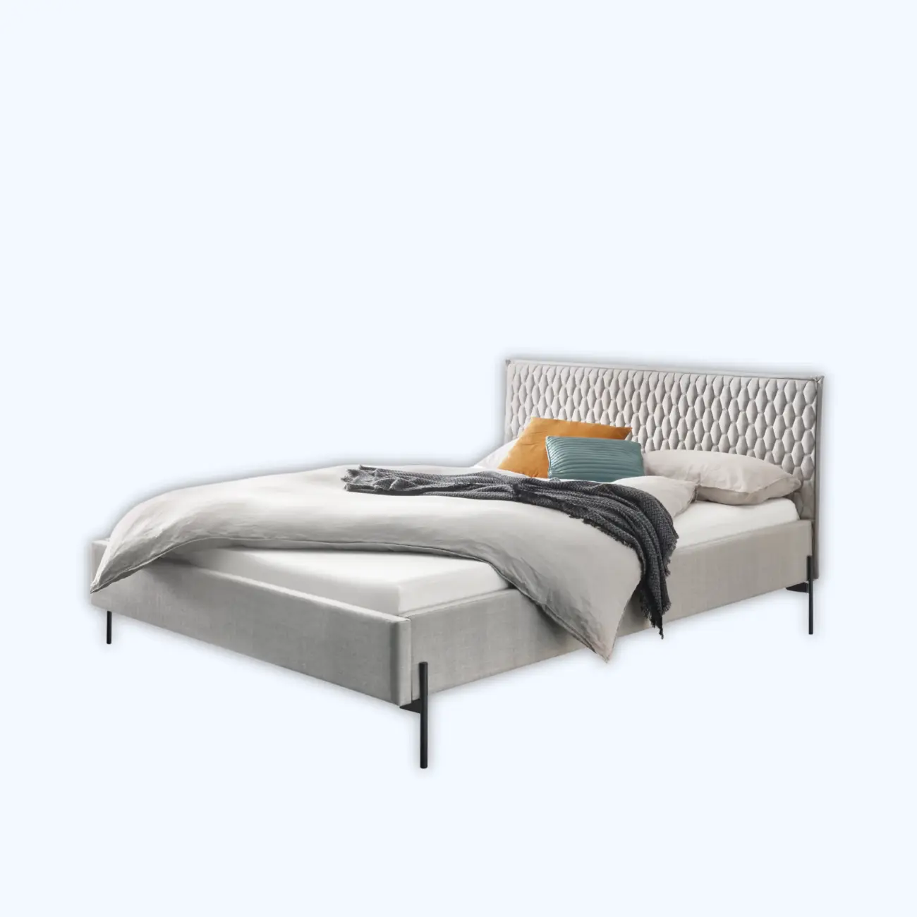 Feines Polsterbett Hasena modern-industrial Gloria Pronto