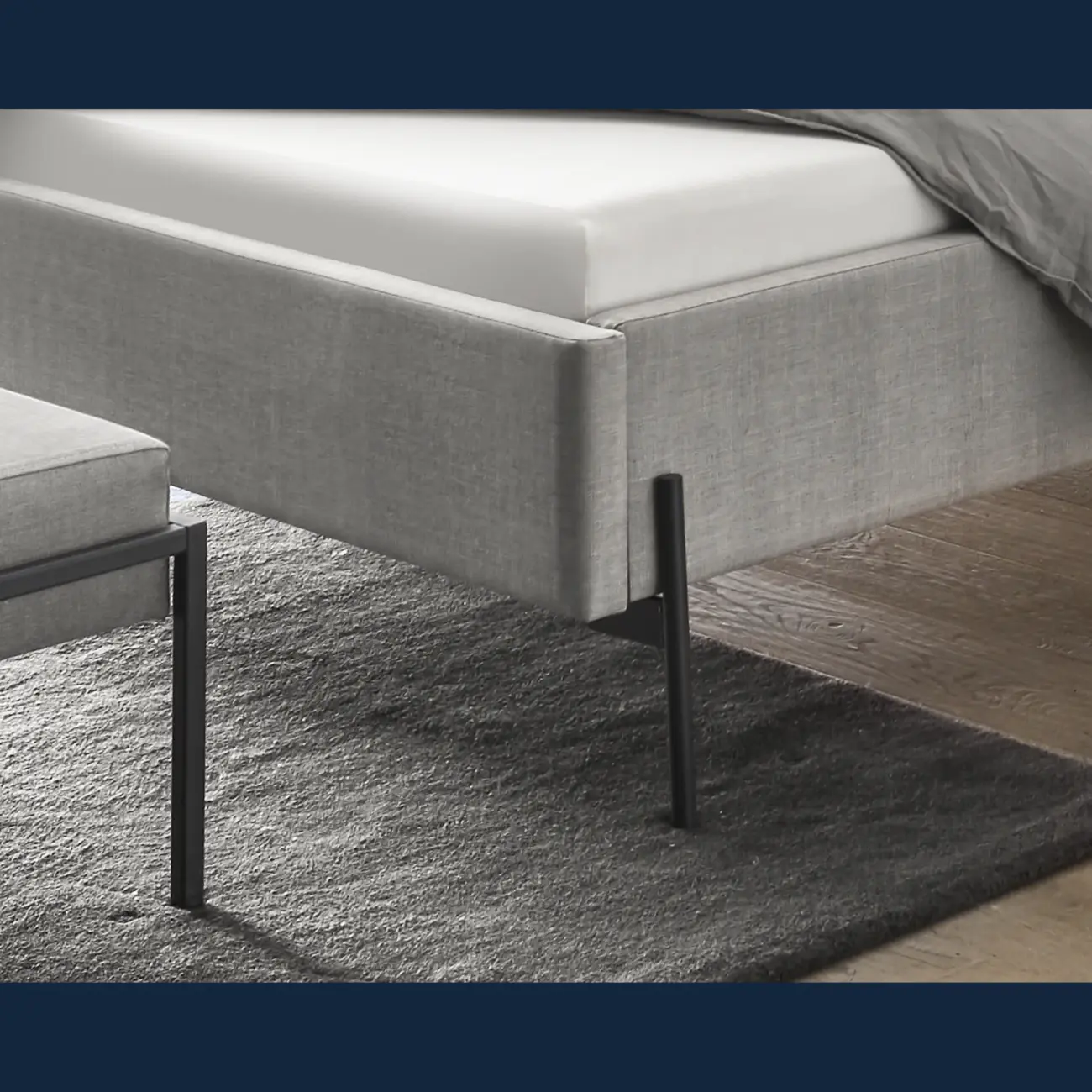 Feines Polsterbett Hasena modern-industrial Gloria Pronto – Bild 4