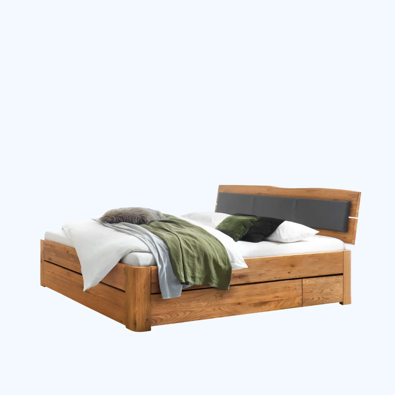 Massivholzbett Hasena Modern Stil Bett Grazia mit Stauraum