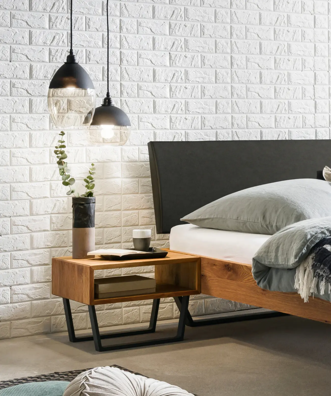 Jose Nachttisch Hasena Trento 16 Skandinavisch-Industrial 2 Jose Nachttisch Hasena Trento 16 Skandinavisch-Industrial – Bild 2