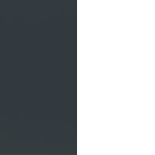 Korpus: Anthracit / Front, Top: Weiss