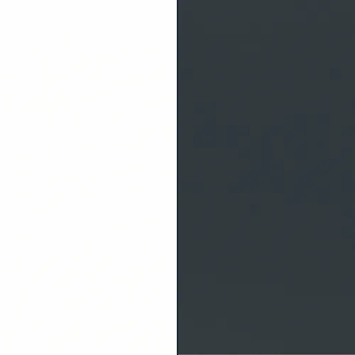 Korpus: Weiss / Front, Top: Anthracit