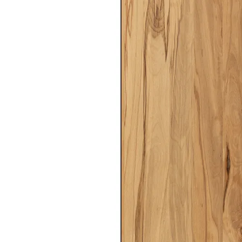 Korpus: Weiss / Front, Top: Wildbuche natur, geölt