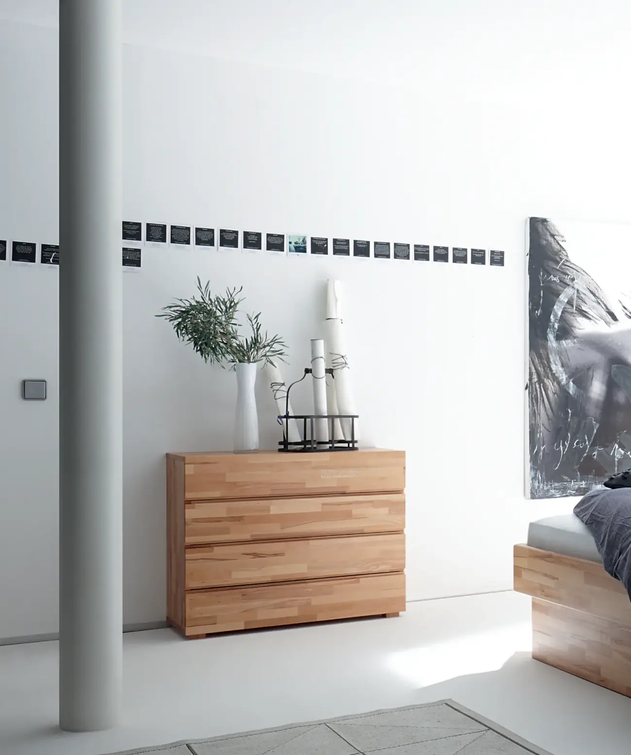 Elegante Kommode Hasena Skandinavisch Woodline Lovara 2 Elegante Kommode Hasena Skandinavisch Woodline Lovara – Bild 2