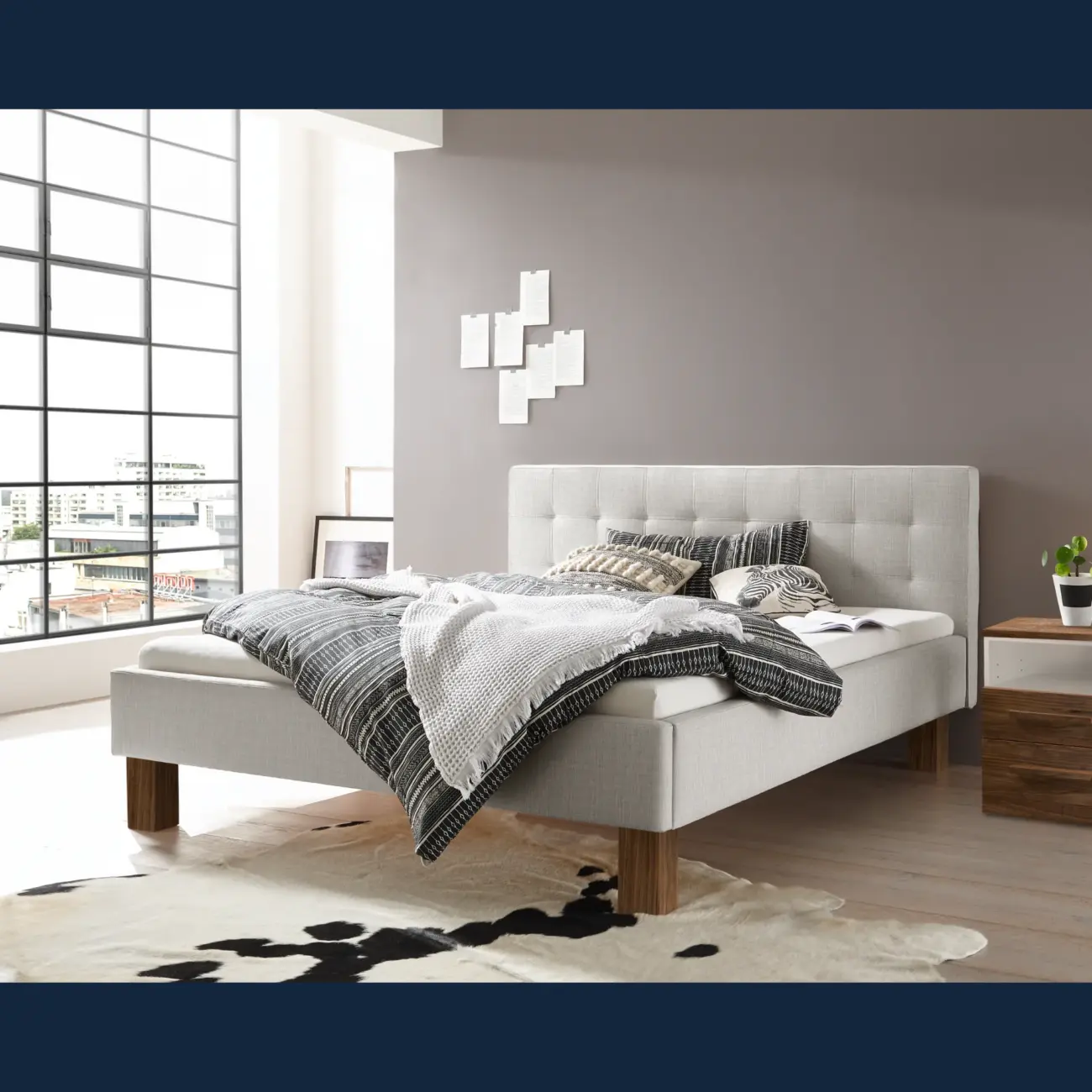 Elegantes Polsterbett Hasena skandinavisch Noemi Pronto 21 Elegantes Polsterbett Hasena skandinavisch Noemi Pronto – Bild 21