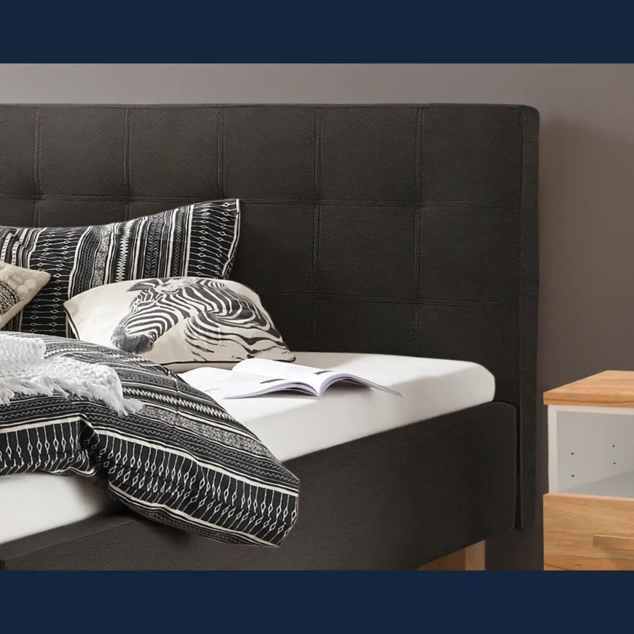 Elegantes Polsterbett Hasena skandinavisch Noemi Pronto 34 Elegantes Polsterbett Hasena skandinavisch Noemi Pronto – Bild 34