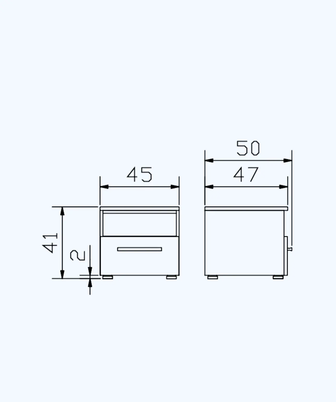Onia Nachttisch Hasena Accessoires Modern – Bild 17