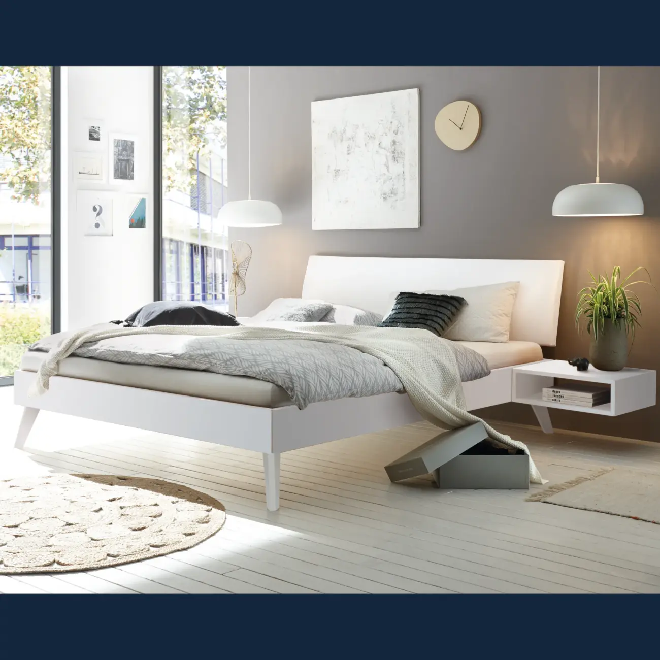 Hasena Bett Pesaro Skandinavisch – Bild 2