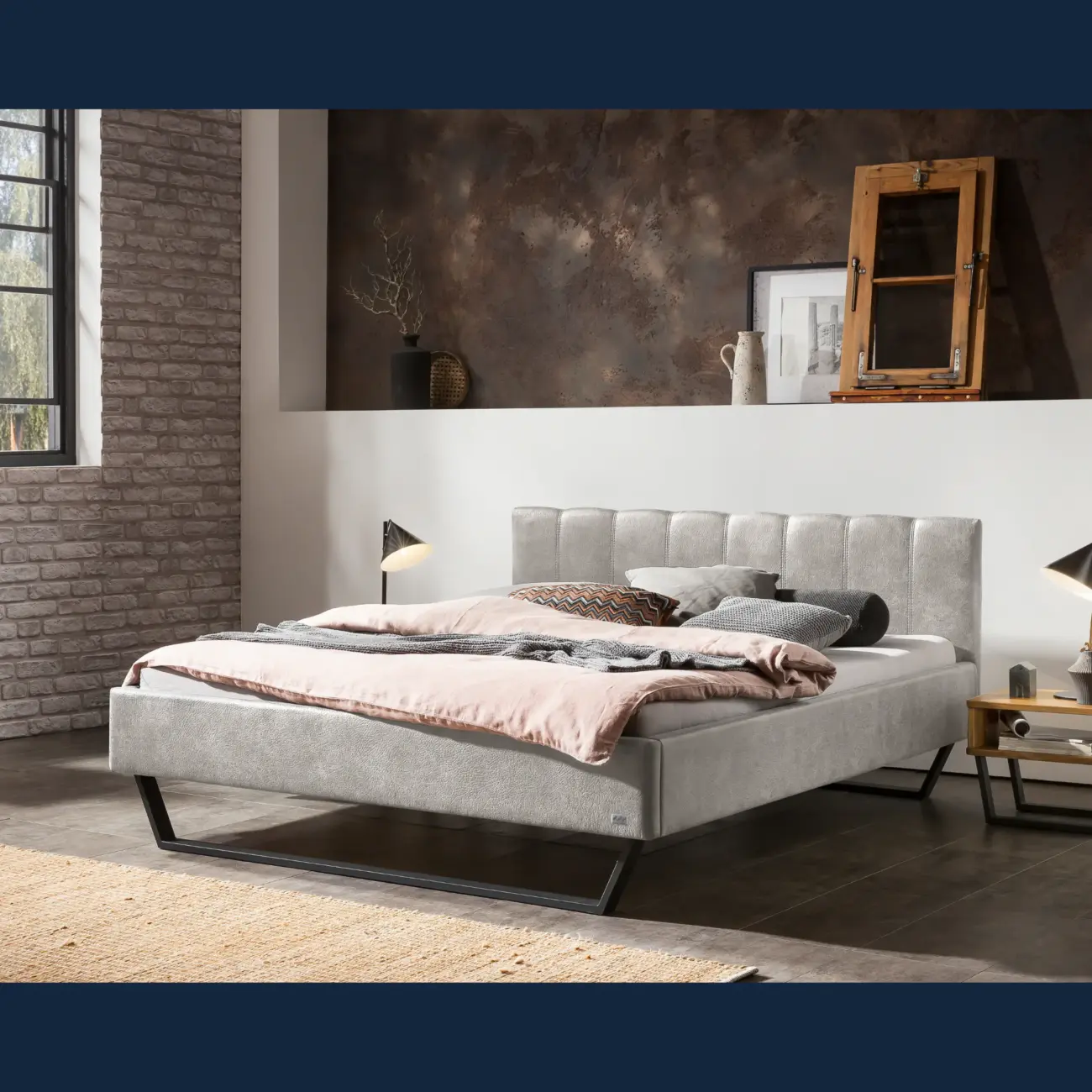 Charakterstarkes Polsterbett Hasena modern-industrial Stefano Pronto 8 Charakterstarkes Polsterbett Hasena modern-industrial Stefano Pronto – Bild 8