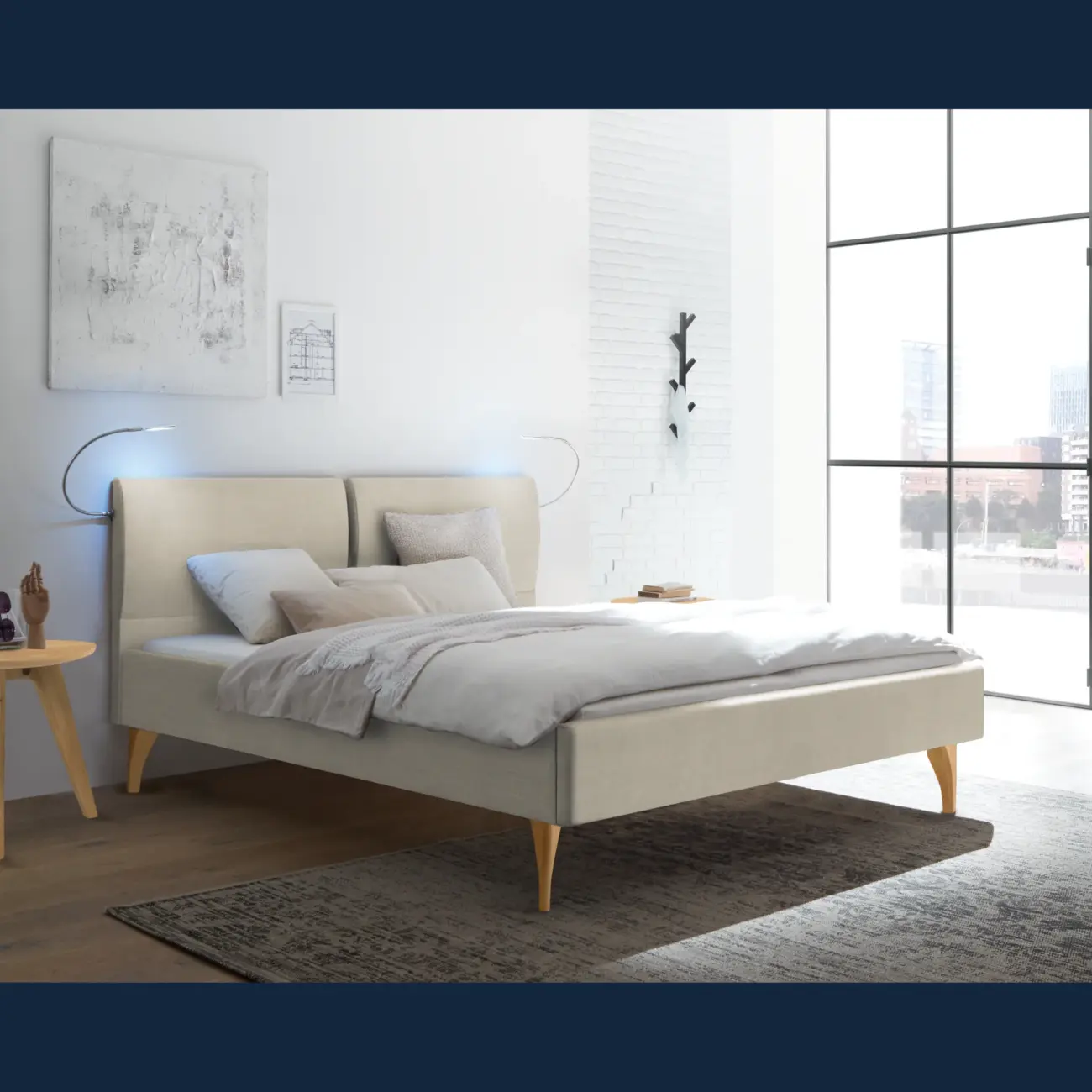 Feines Polsterbett Hasena skandinavisch Tamara Pronto 5 Feines Polsterbett Hasena skandinavisch Tamara Pronto – Bild 5