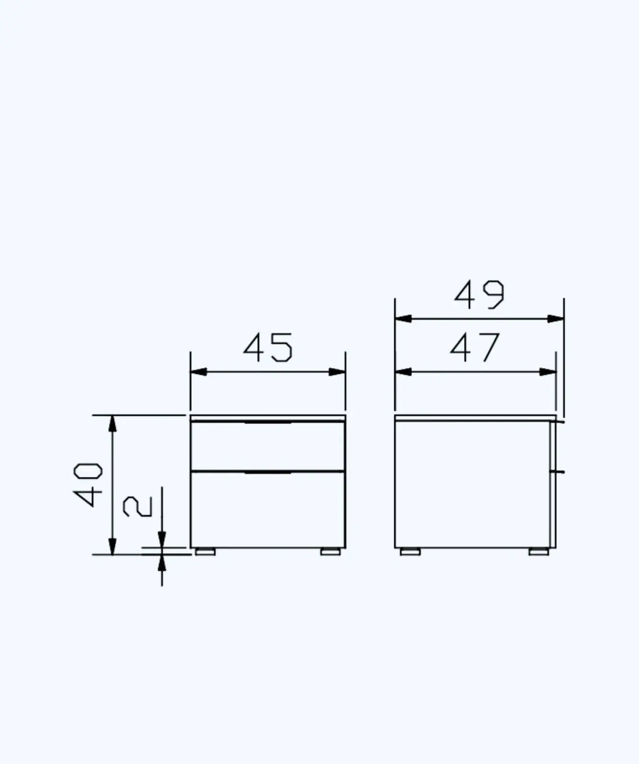 Twia Nachttisch Hasena Accessoires Modern – Bild 17
