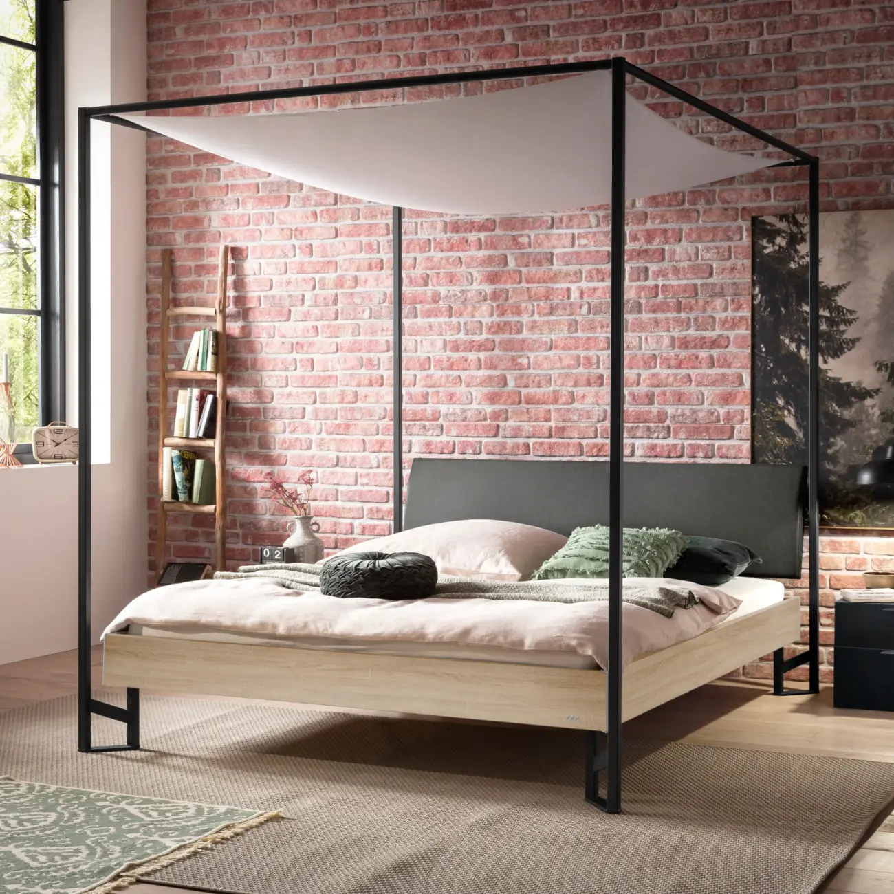 Hasena Modernes Himmelbett Velino Movie – Bild 5