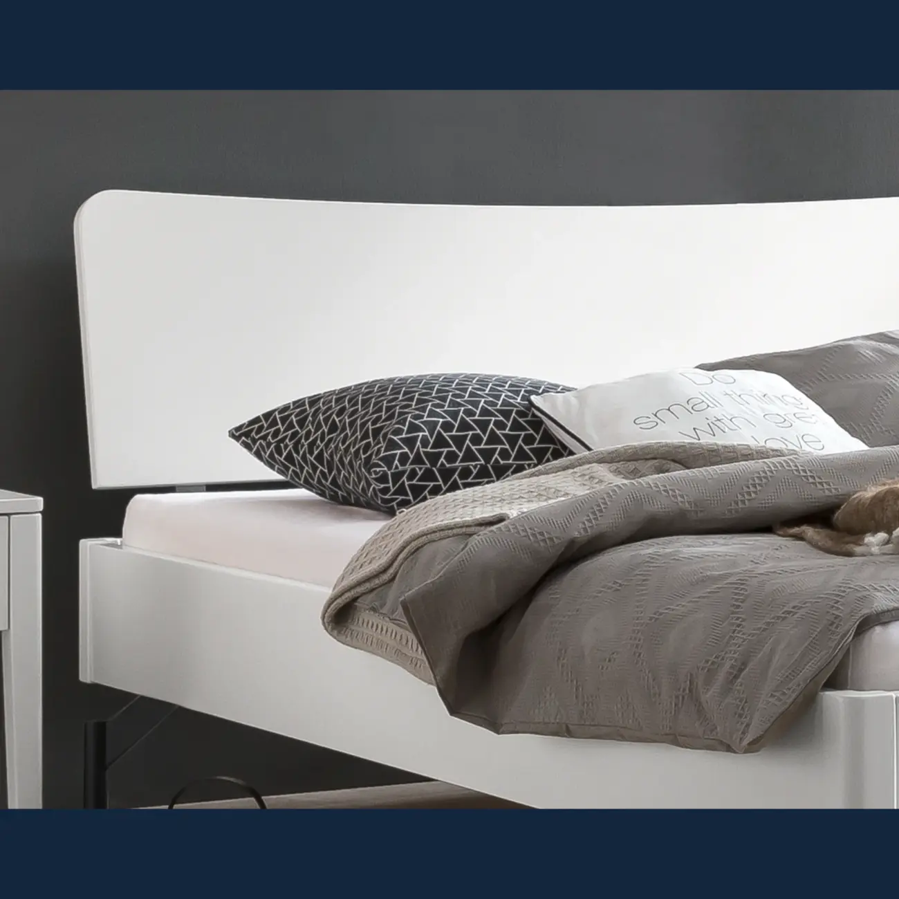 Massivholzbett Hasena Albinia modern skandinavisch – Bild 15