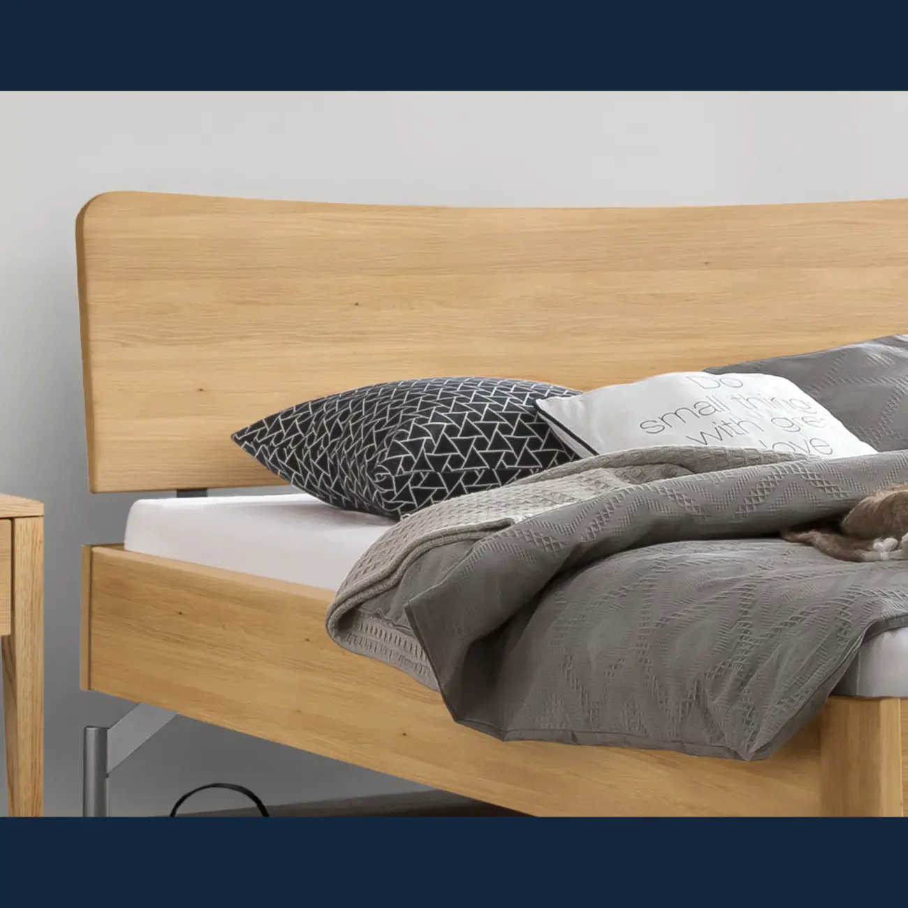 Massivholzbett Hasena Albinia modern skandinavisch – Bild 19