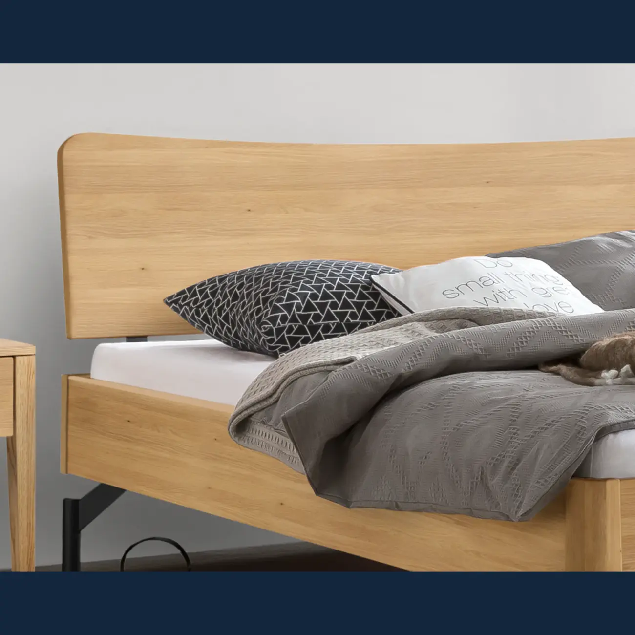 Massivholzbett Hasena Albinia modern skandinavisch – Bild 23