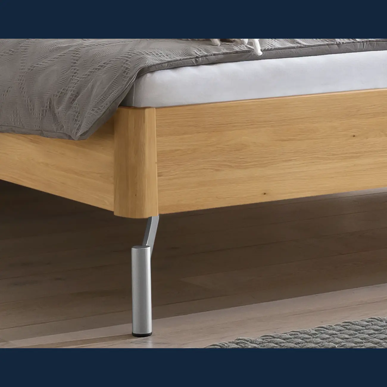 Massivholzbett Hasena Albinia modern skandinavisch – Bild 20