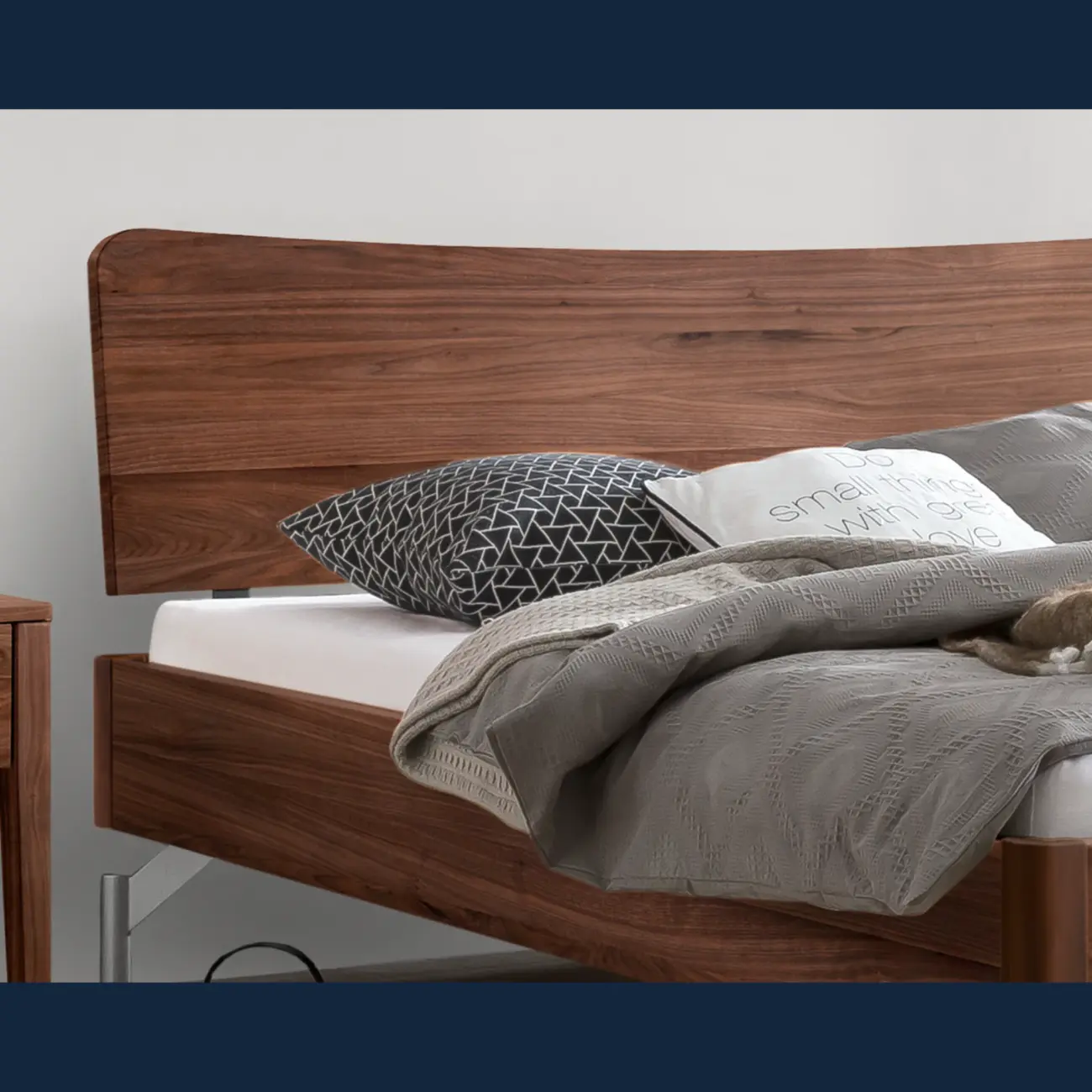 Massivholzbett Hasena Albinia modern skandinavisch – Bild 27