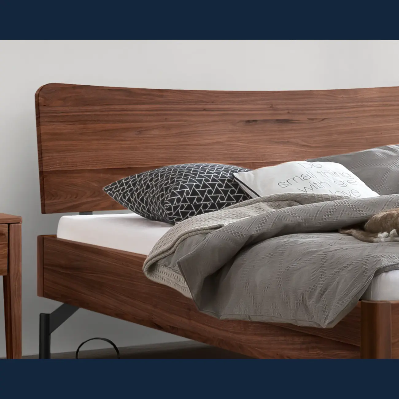 Massivholzbett Hasena Albinia modern skandinavisch – Bild 31