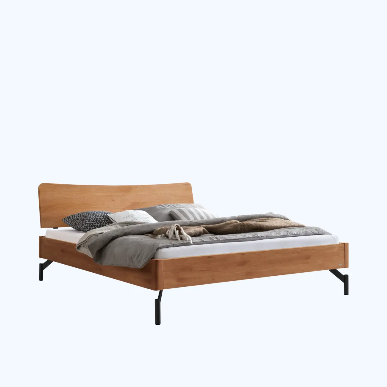 Massivholzbett Hasena Albinia modern skandinavisch – Bild 37