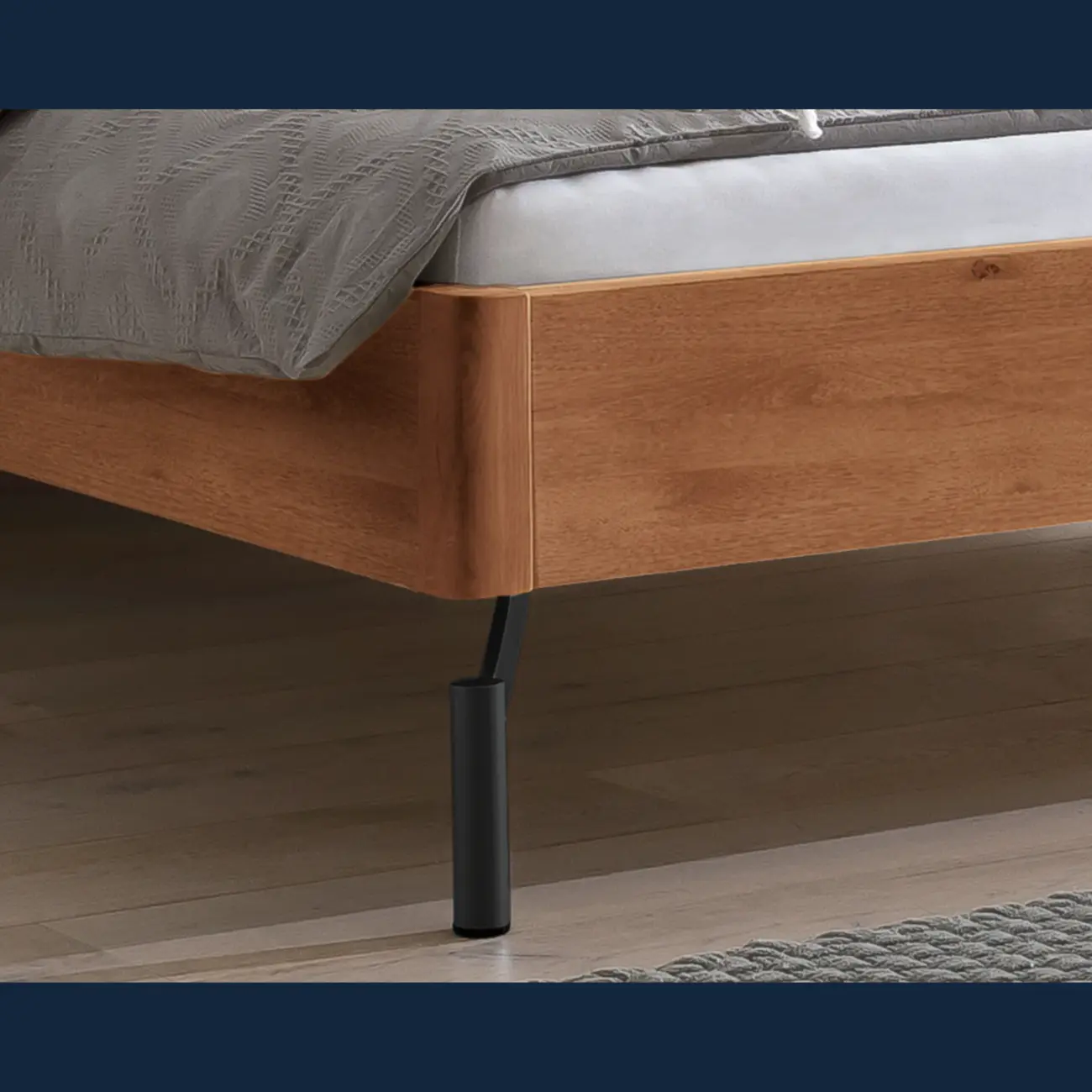 Massivholzbett Hasena Albinia modern skandinavisch – Bild 40