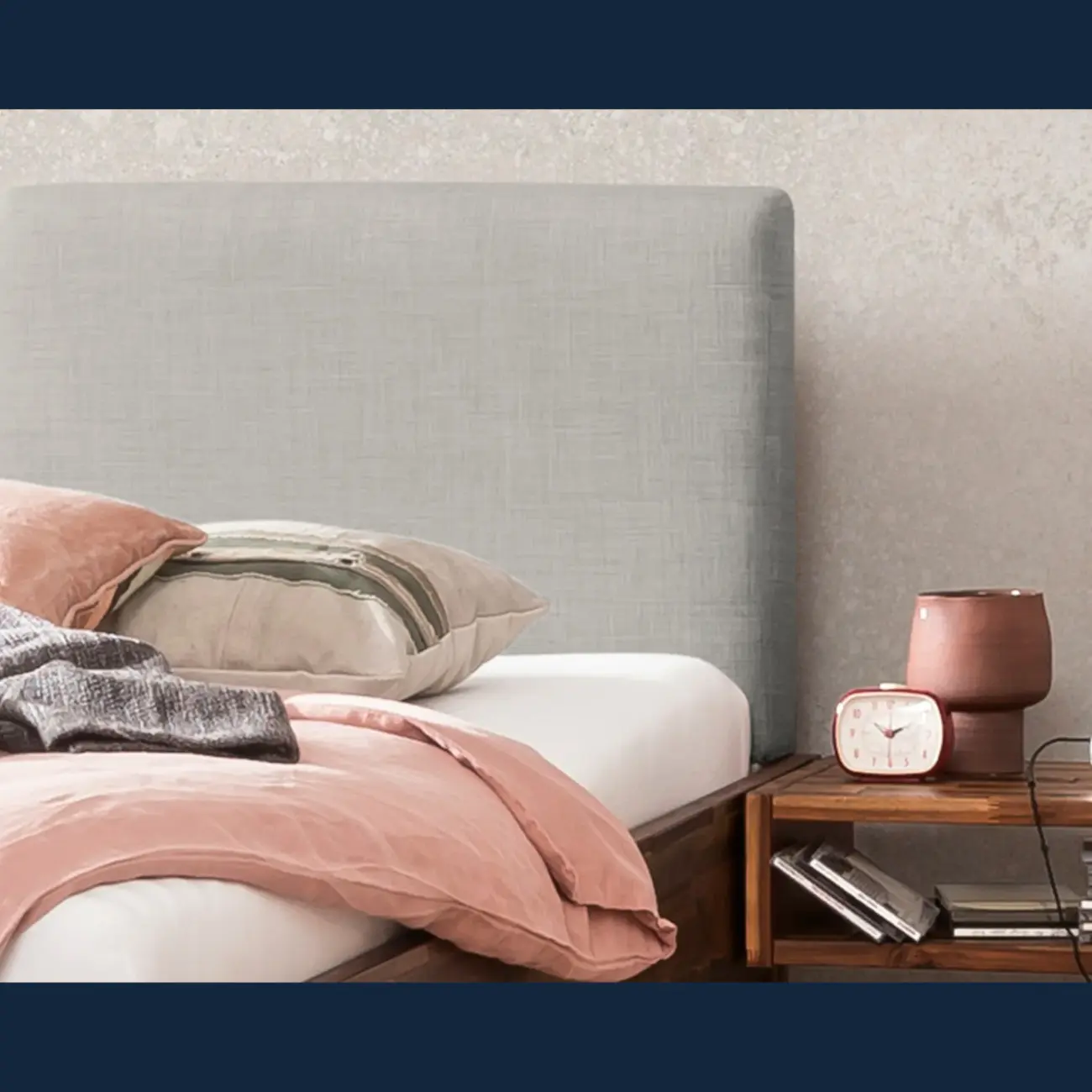 Markantes Massivholzbett Hasena Industrial Alino Factory – Bild 3