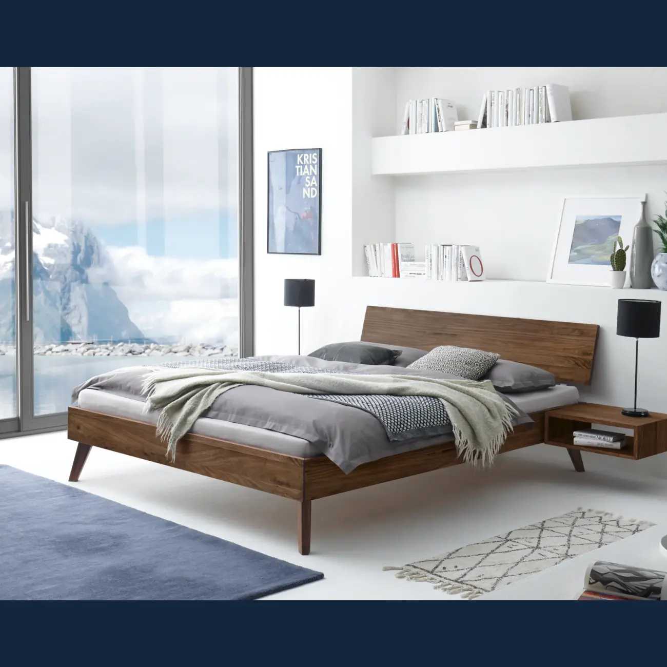 Natürliches Massivholzbett Hasena Ancona modern-skandinavisch 10 Natürliches Massivholzbett Hasena Ancona modern-skandinavisch – Bild 10