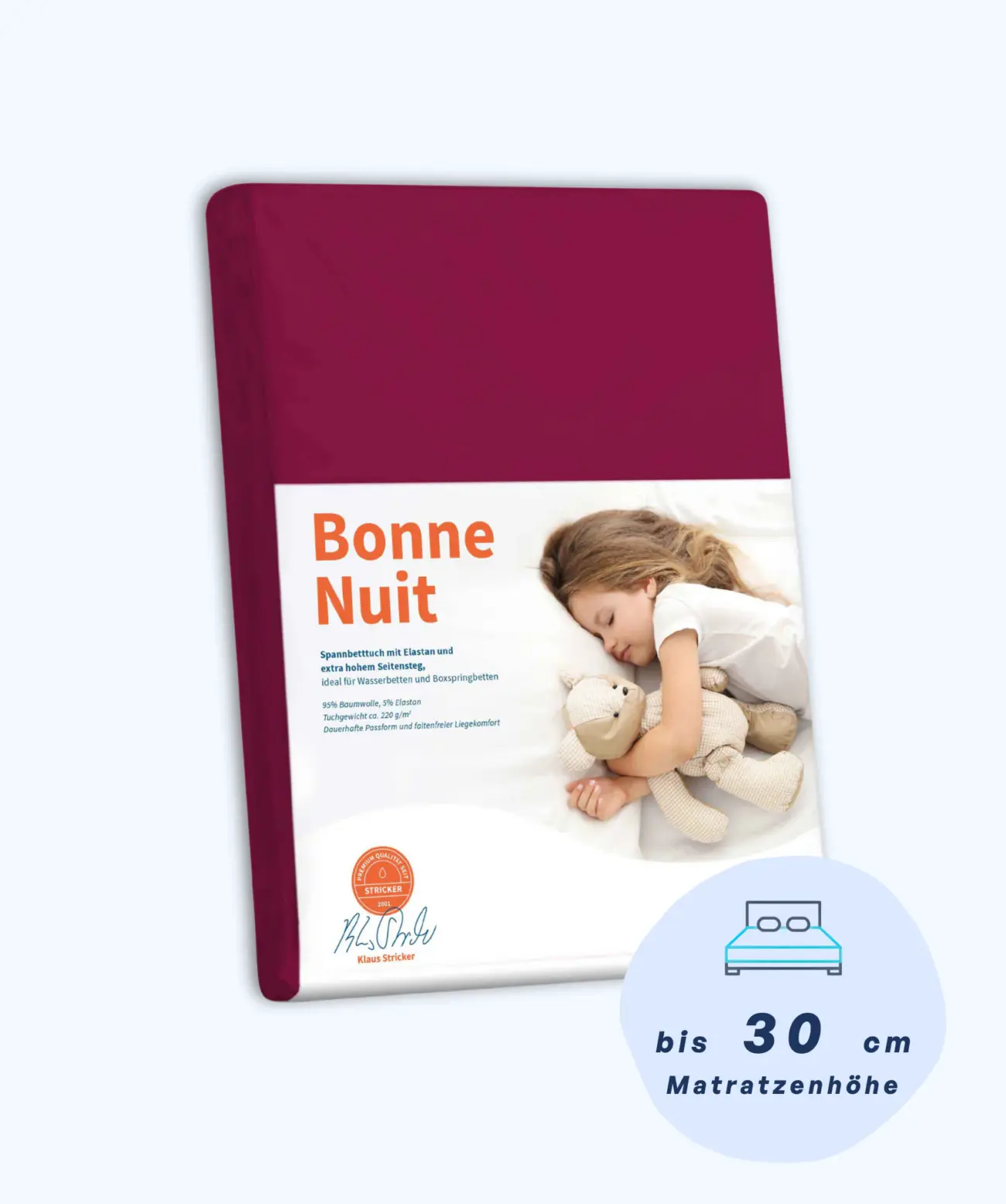 Bonne Nuit Spannbettlaken Stricker 4 Bonne Nuit Spannbettlaken Stricker – Bild 4