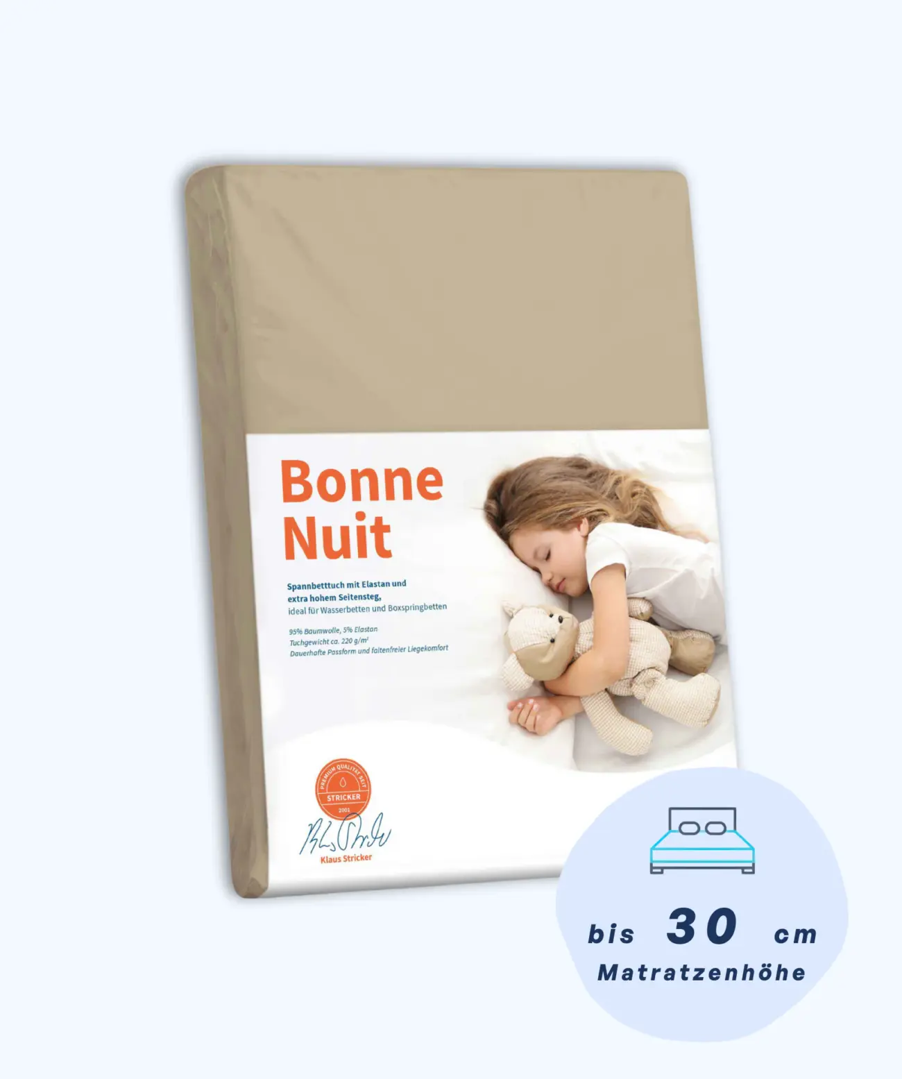 Bonne Nuit Spannbettlaken Stricker 5 Bonne Nuit Spannbettlaken Stricker – Bild 5