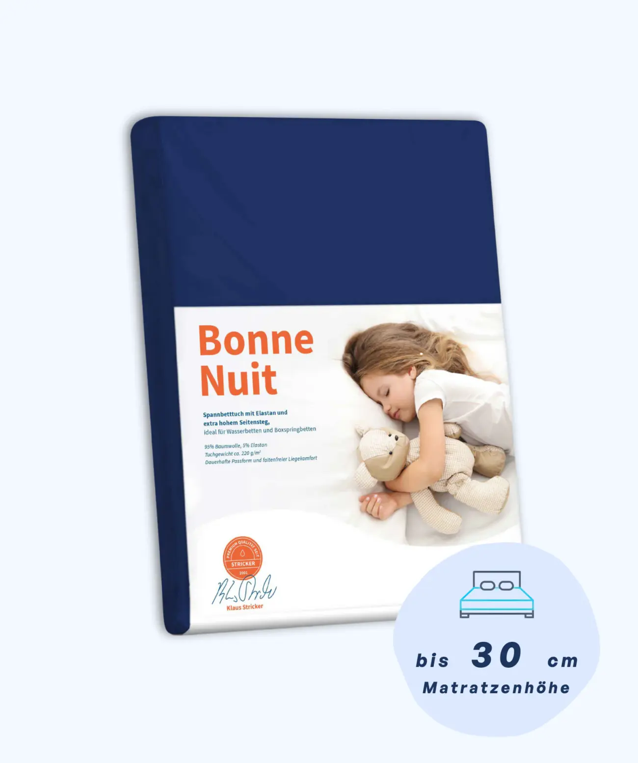 Bonne Nuit Spannbettlaken Stricker 6 Bonne Nuit Spannbettlaken Stricker – Bild 6