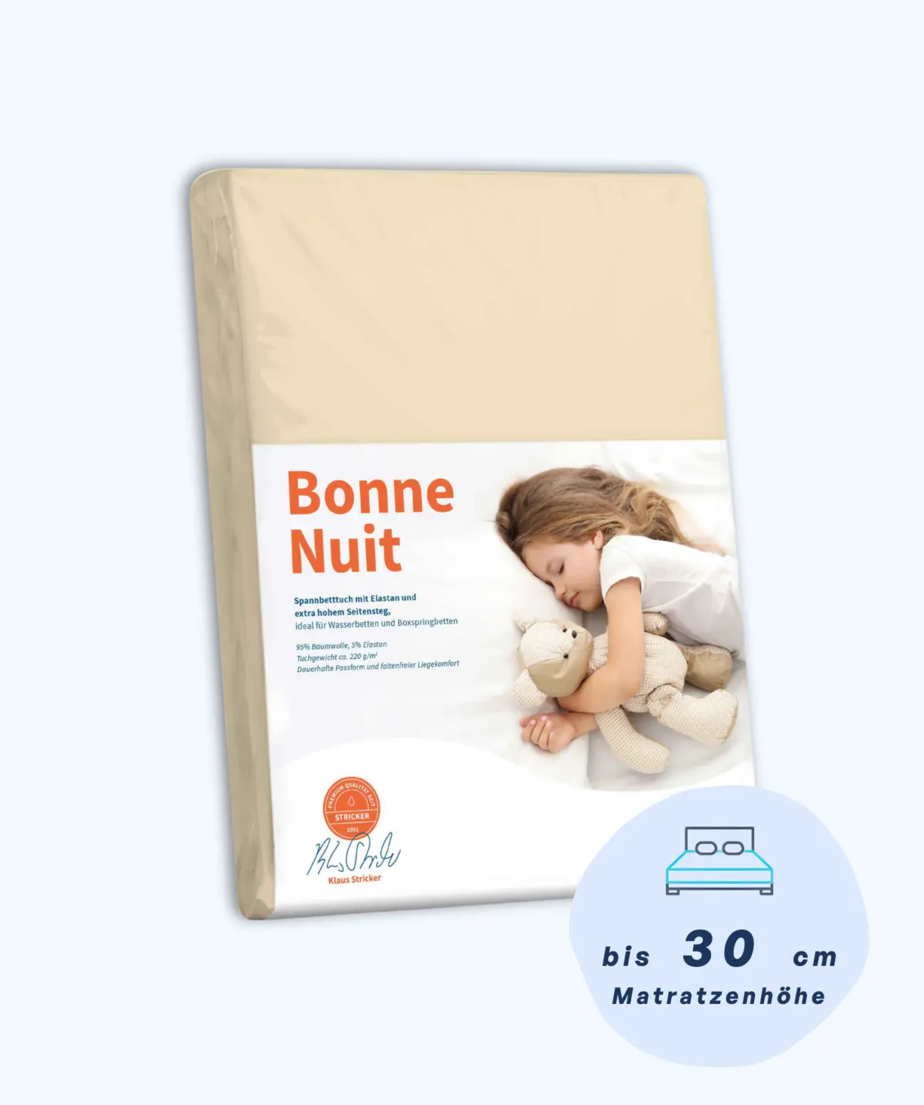 Bonne Nuit Spannbettlaken Stricker 10 Bonne Nuit Spannbettlaken Stricker – Bild 10