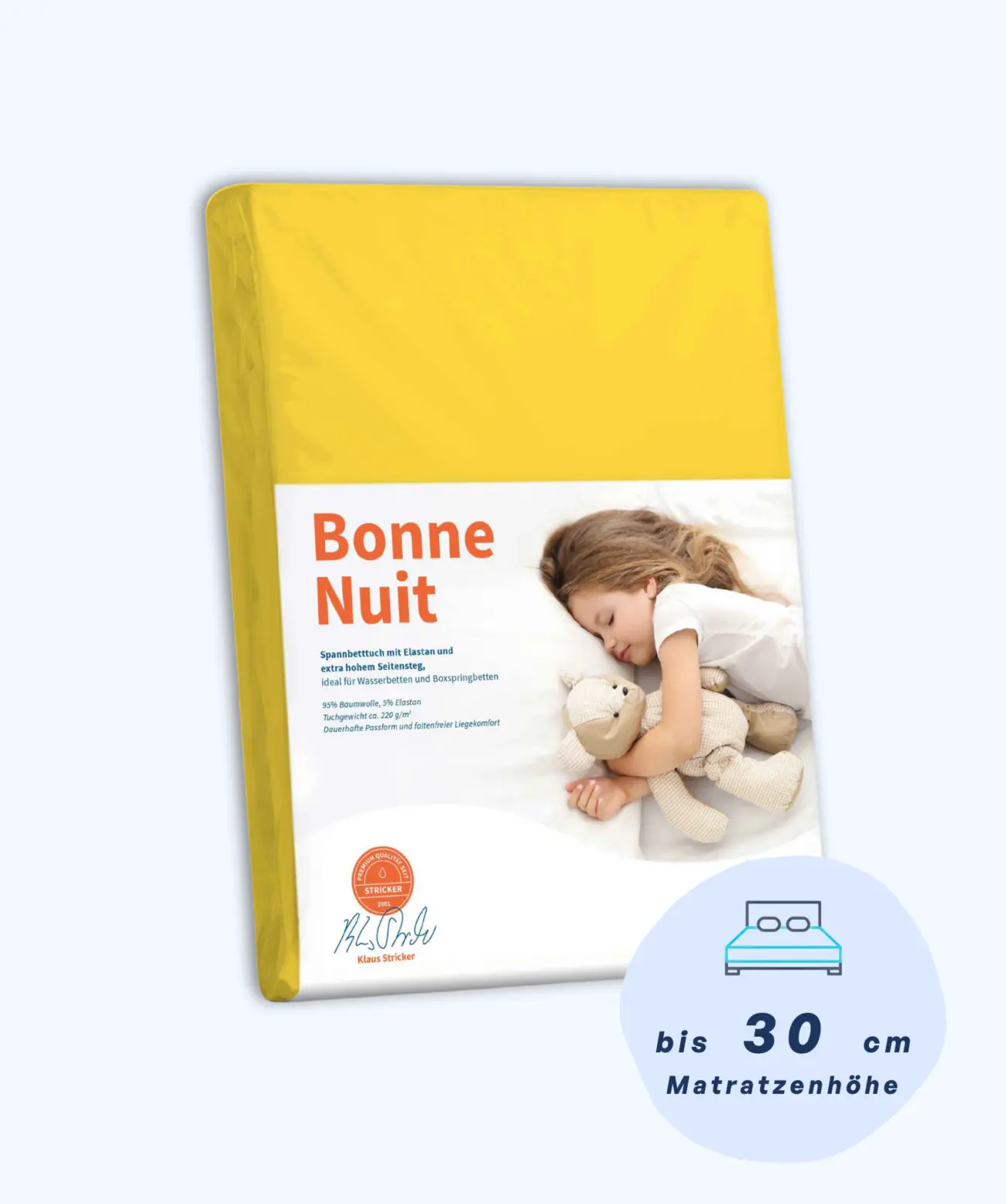 Bonne Nuit Spannbettlaken Stricker 30 Bonne Nuit Spannbettlaken Stricker – Bild 30