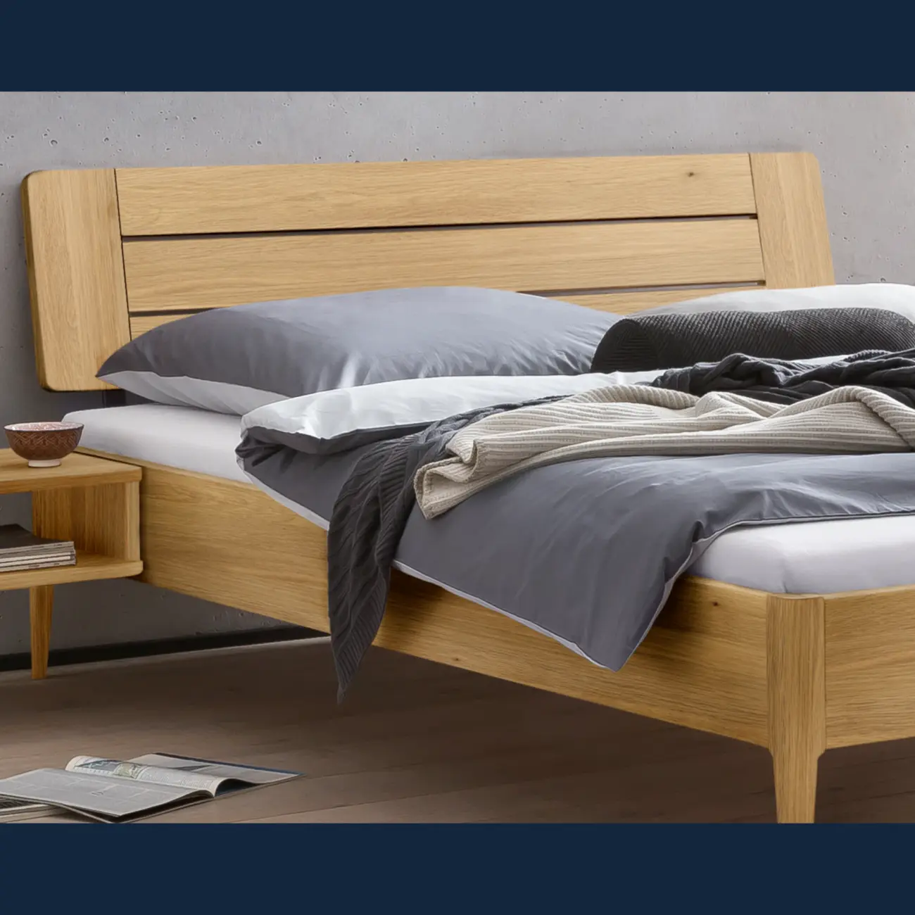 Elegantes Massivholzbett Hasena Modern Busseto 11 Elegantes Massivholzbett Hasena Modern Busseto – Bild 11