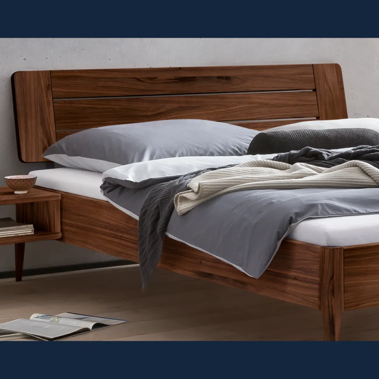 Elegantes Massivholzbett Hasena Modern Busseto 15 Elegantes Massivholzbett Hasena Modern Busseto – Bild 15