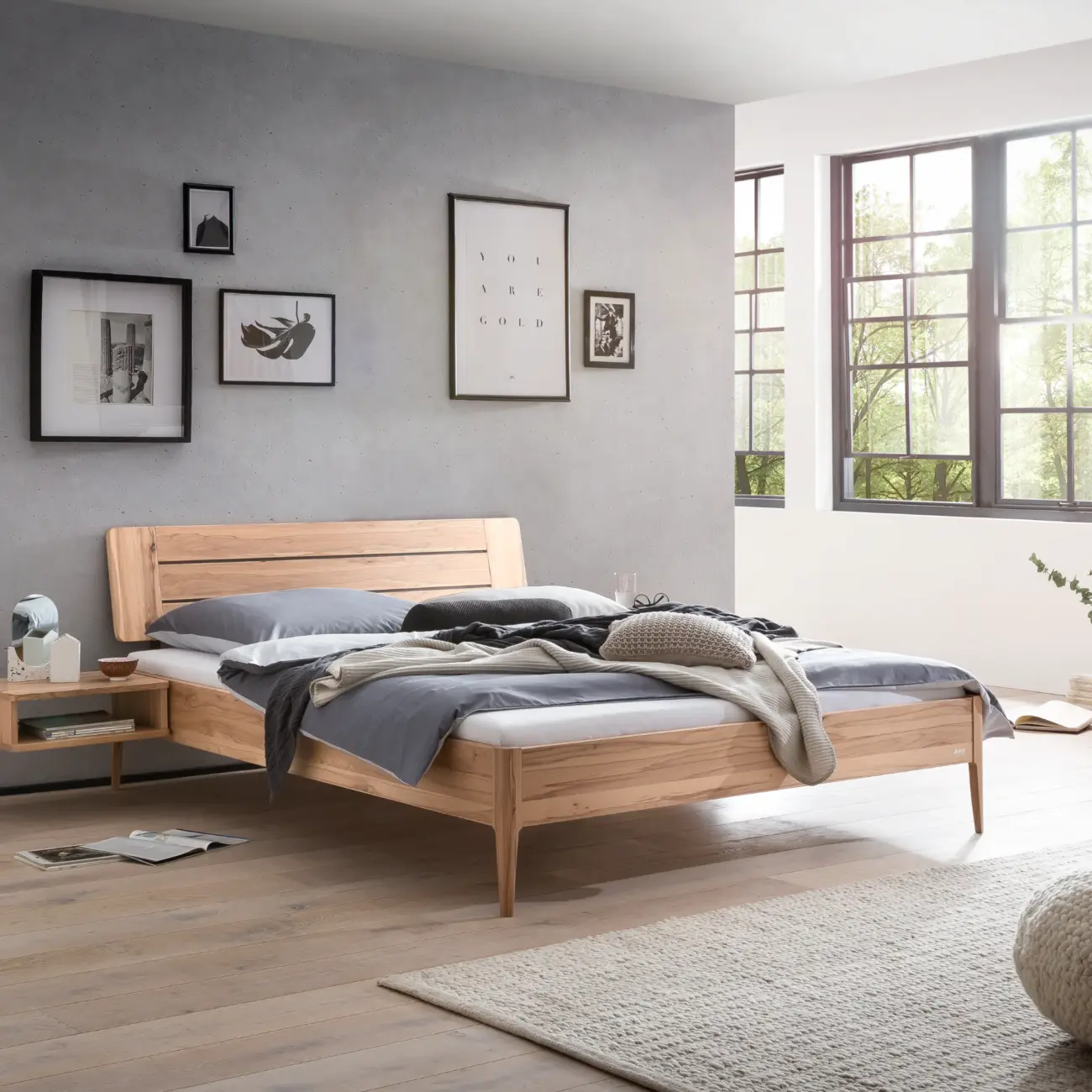 Elegantes Massivholzbett Hasena Modern Busseto 18 Elegantes Massivholzbett Hasena Modern Busseto – Bild 18