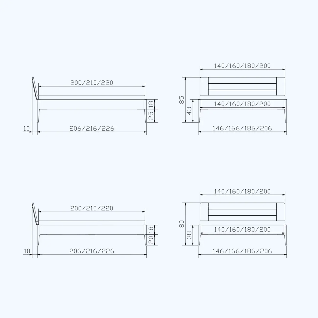 Elegantes Massivholzbett Hasena Modern Busseto 21 Elegantes Massivholzbett Hasena Modern Busseto – Bild 21