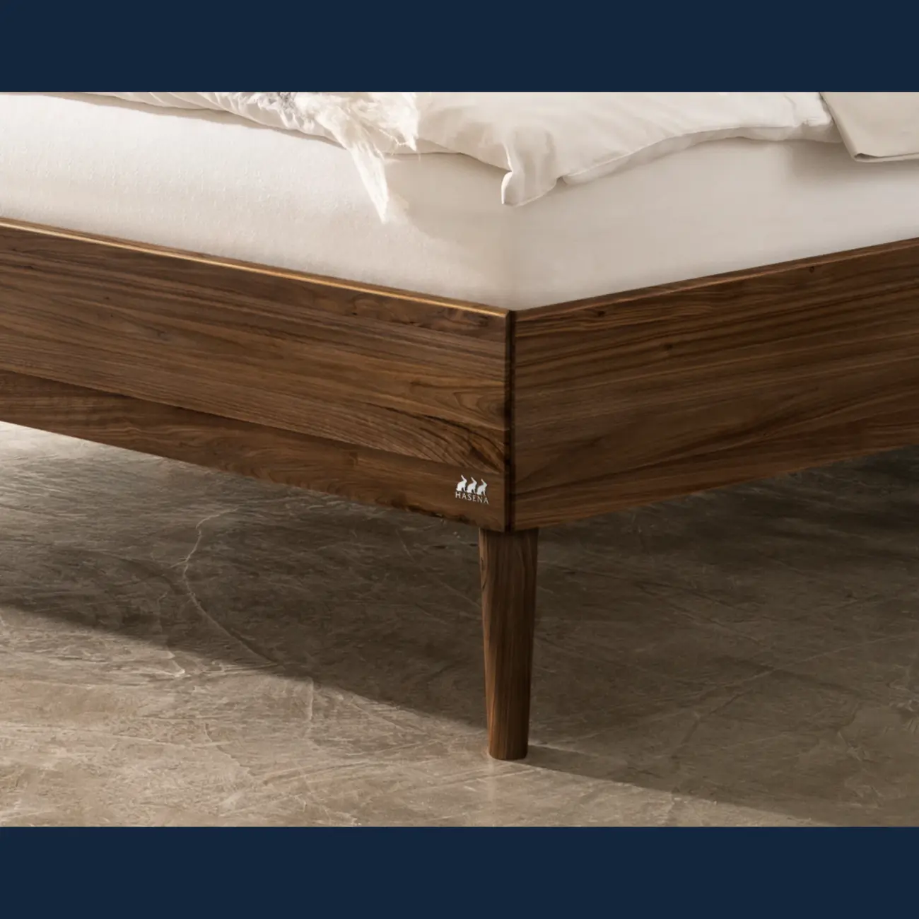 Harmonisches Massivholzbett Hasena Skandinavisch Emilia – Bild 4