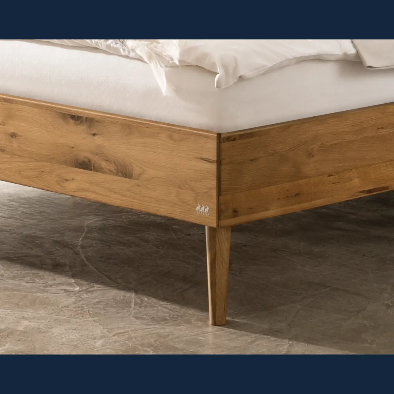 Harmonisches Massivholzbett Hasena Skandinavisch Emilia – Bild 11