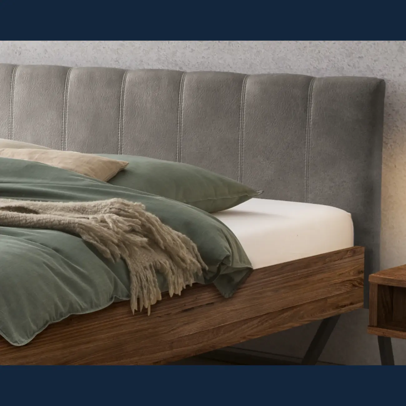 Urbanes Massivholzbett Hasena Enrico Industrial 6 Urbanes Massivholzbett Hasena Enrico Industrial – Bild 6