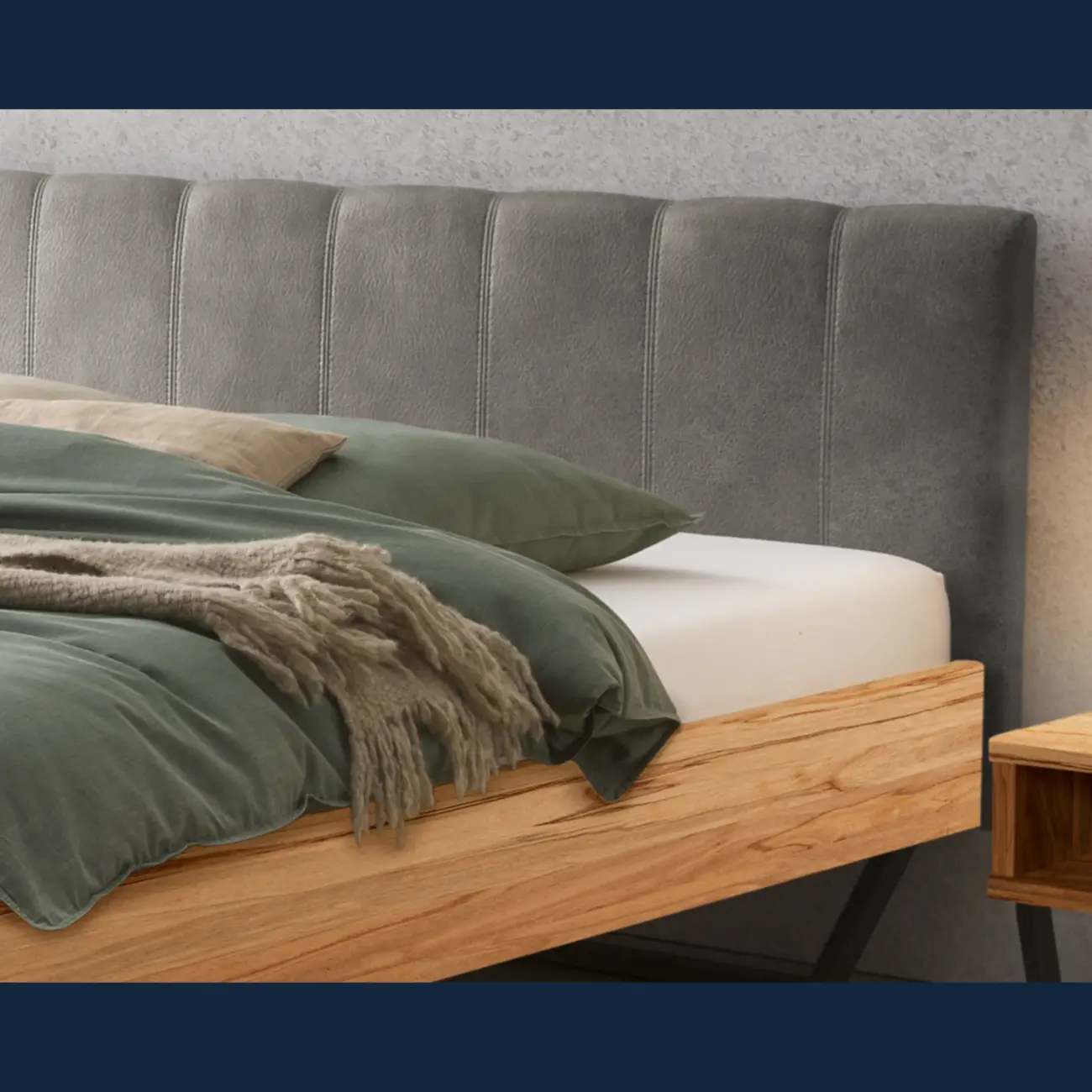 Urbanes Massivholzbett Hasena Enrico Industrial 16 Urbanes Massivholzbett Hasena Enrico Industrial – Bild 16