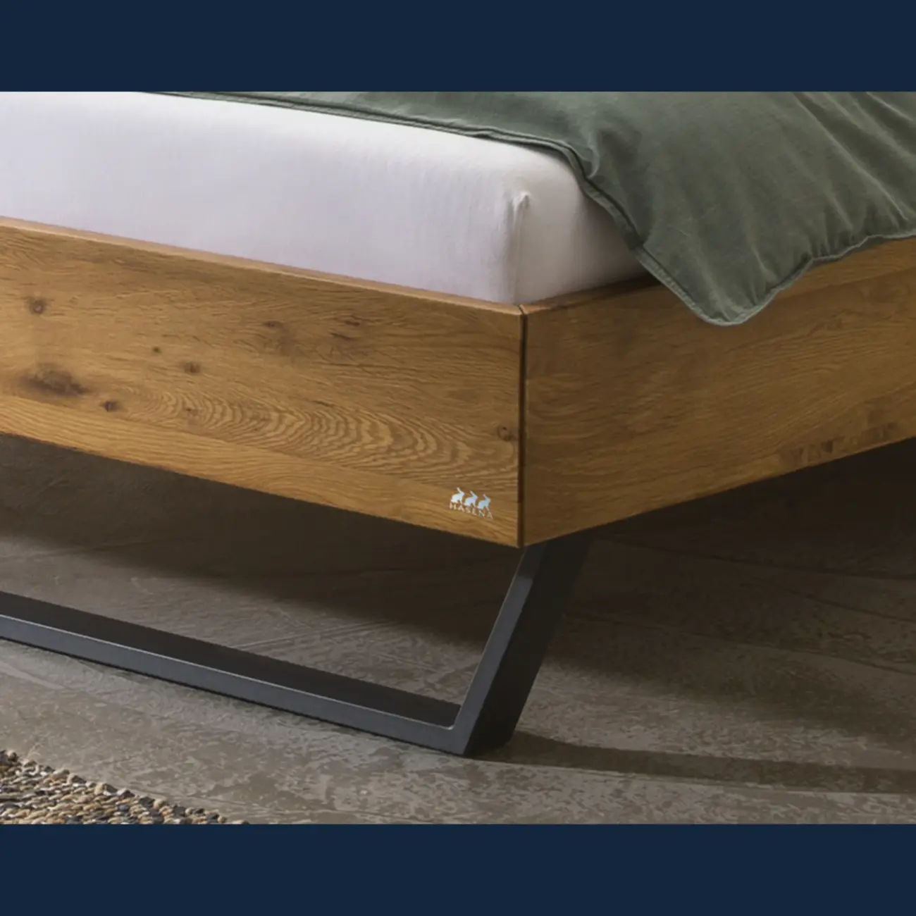 Urbanes Massivholzbett Hasena Enrico Industrial 30 Urbanes Massivholzbett Hasena Enrico Industrial – Bild 30