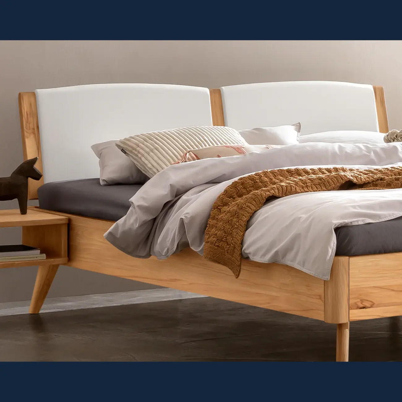 Massivholzbett Hasena Fabro modern-skandinavisch 3 Massivholzbett Hasena Fabro modern-skandinavisch – Bild 3