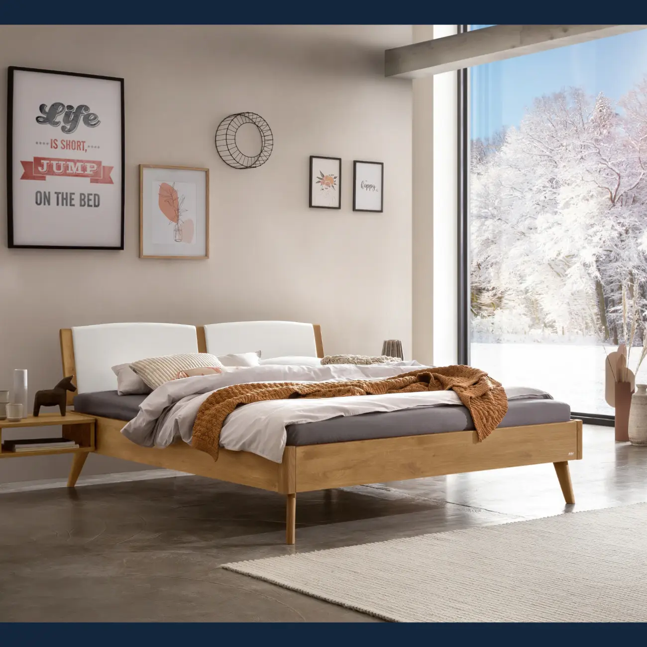 Massivholzbett Hasena Fabro modern-skandinavisch 17 Massivholzbett Hasena Fabro modern-skandinavisch – Bild 17