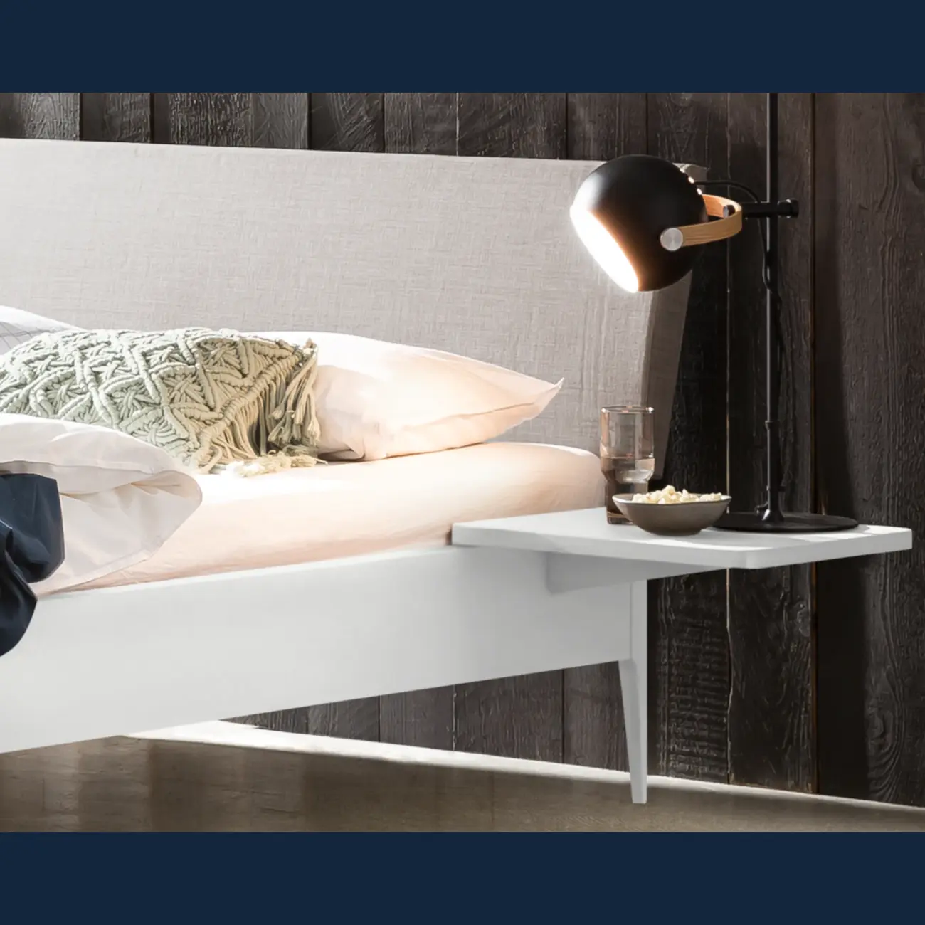 Elegantes Massivholzbett Hasena Fanano modern-skandinavisch 7 Elegantes Massivholzbett Hasena Fanano modern-skandinavisch – Bild 7