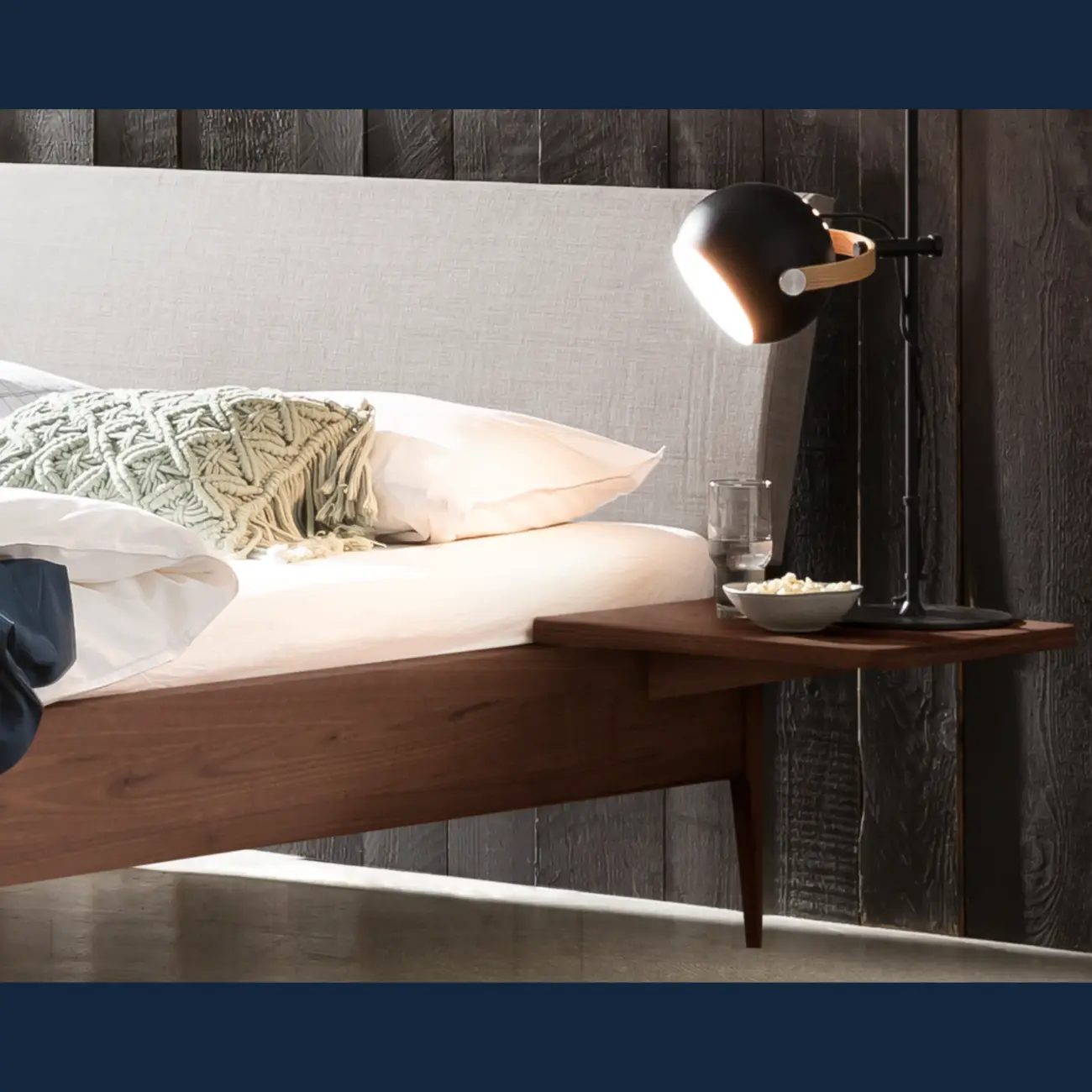 Elegantes Massivholzbett Hasena Fanano modern-skandinavisch 3 Elegantes Massivholzbett Hasena Fanano modern-skandinavisch – Bild 3