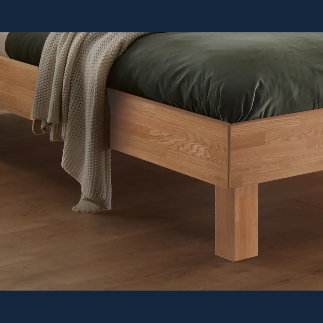 Robustes Massivholzbett Hasena Forti modern-skandinavisch 8 Robustes Massivholzbett Hasena Forti modern-skandinavisch – Bild 8