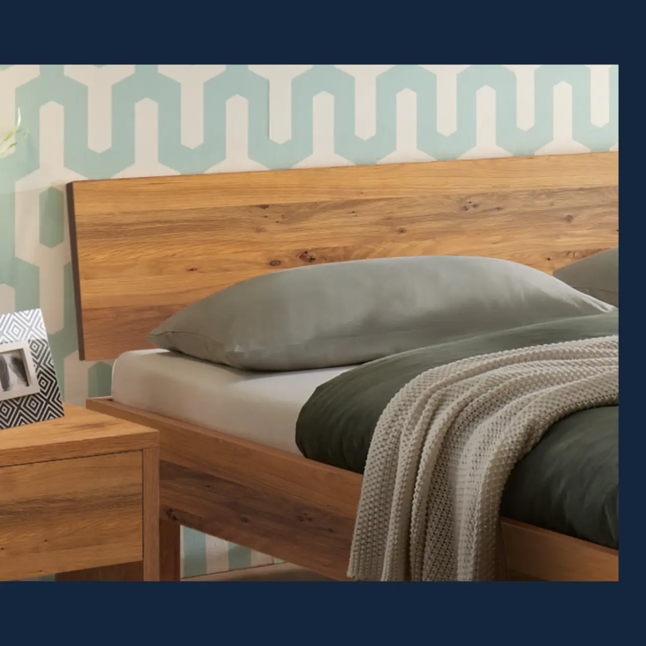 Robustes Massivholzbett Hasena Forti modern-skandinavisch 15 Robustes Massivholzbett Hasena Forti modern-skandinavisch – Bild 15